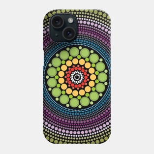 Rainbow Aboriginal Art Phone Case