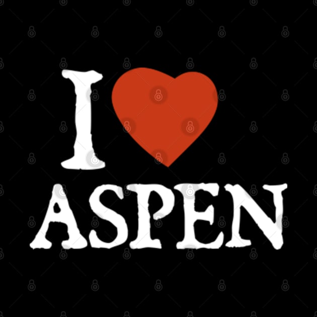 I Love Aspen by  hal mafhoum?