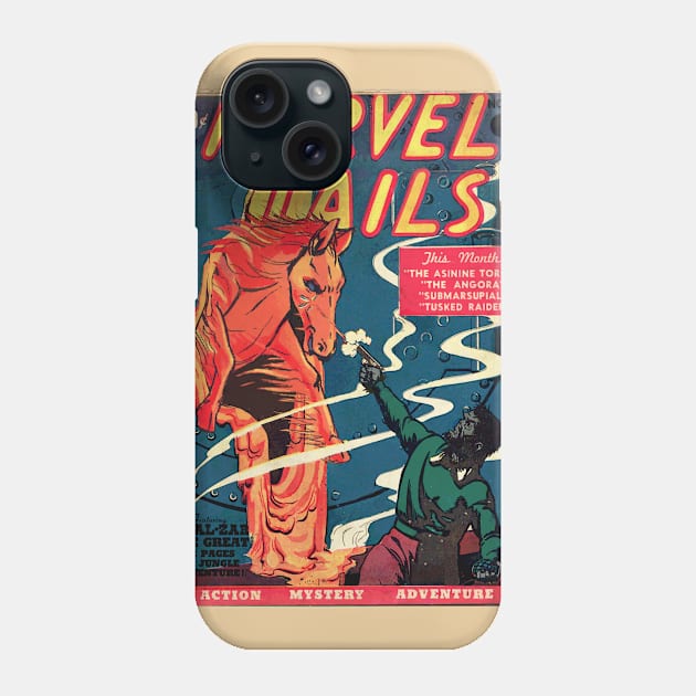 MARVEL TAILS #1 Phone Case by ThirteenthFloor