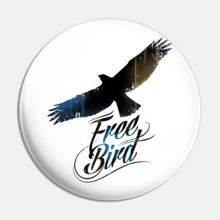 Free bird Pin