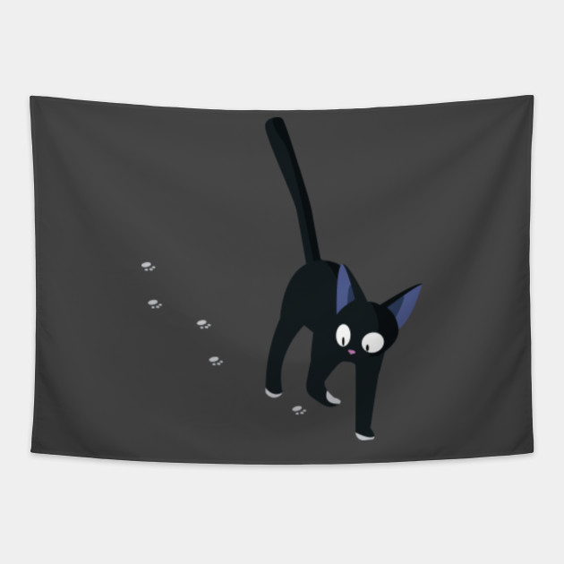 Jiji S Paws Kiki S Delivery Service Anime Cat Tapestry Teepublic