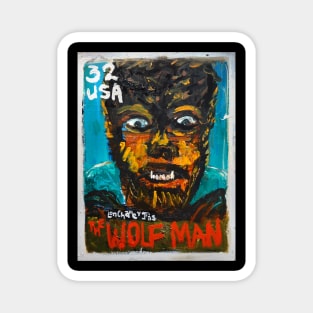 The Wolf Man Magnet