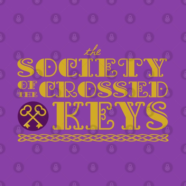 The Society of the Crossed Keys (Rect) by PopCultureShirts