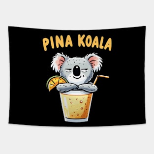 Pina Koala Cocktail Tapestry