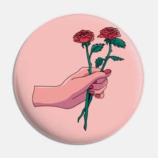 rose soft Pin