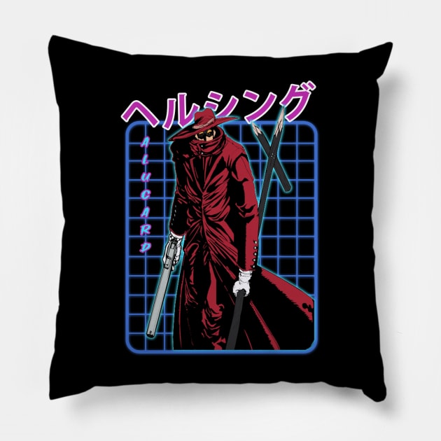 Alucard Awakens Hellsing's Eternal Darkness Pillow by Insect Exoskeleton
