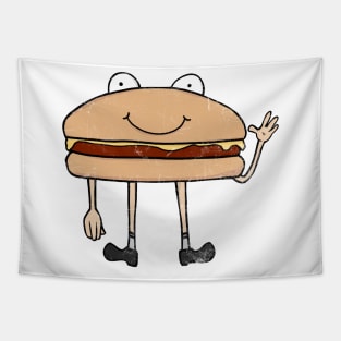 Happy Burger Tapestry
