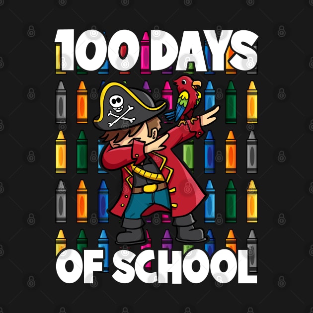 100 Days of School Dabbing Pirate by RadStar