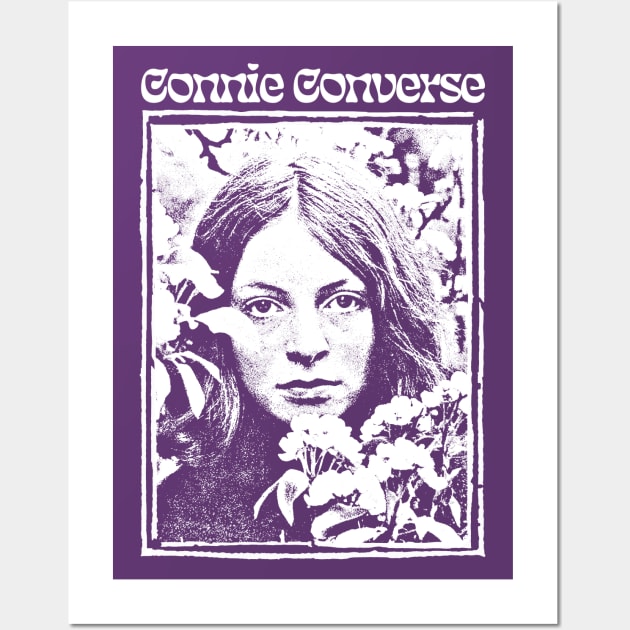 Connie Converse // Retro Art Design - - Posters and Art Prints | TeePublic