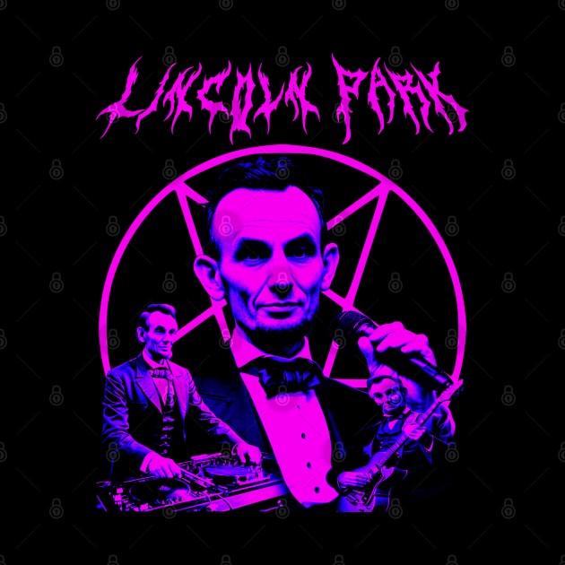LINCOLN PARK Metal Band Alternate Universe Parody (Hot Neon Pink) by blueversion