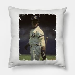 Rickey Henderson in New York Yankees Pillow