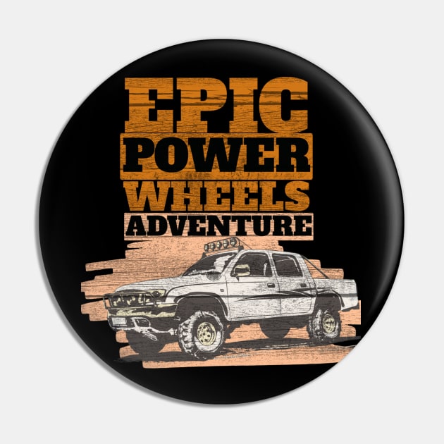 4x4 Power Wheels Offroader Pin by rizwanahmedr