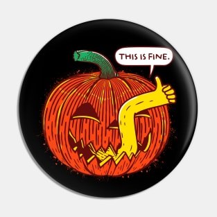 This is fine pumpkin Pin