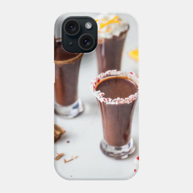 Chocolate Drinks Phone Case by NoMonkeyB