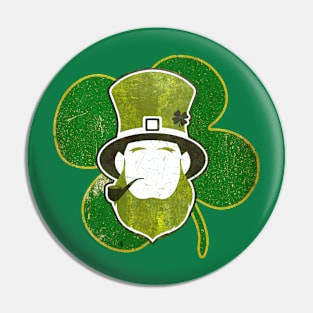 Happy St Patrick's Day vintage Pin