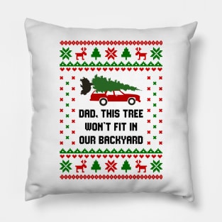 Clark griswold Christmas Tree Pillow