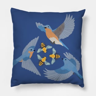 The Birds and the Bees Pillow