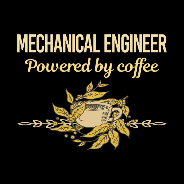 Powered By Coffee Mechanical Engineer by Hanh Tay