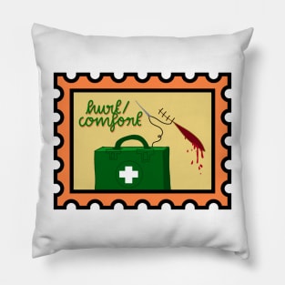 Hurt/Comfort Postage Stamp Pillow