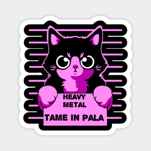 Tame in pala cats Magnet