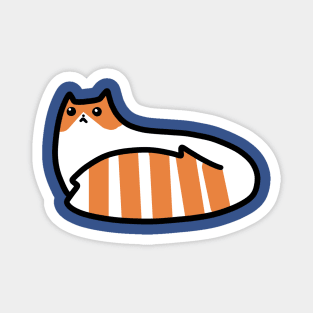 Striped Tail Kitty Magnet