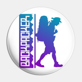 Backpacker Pin