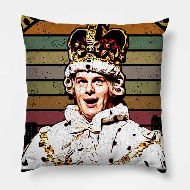 King George - Da Da Da Dat Da Pillow by salsiant