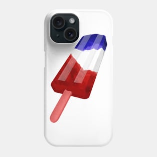 Red White and Blue Popsicle Phone Case