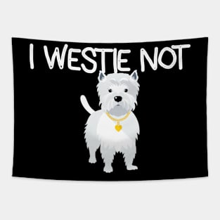 Westie Not Tapestry