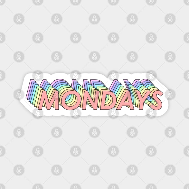 Mondays Magnet by laundryday