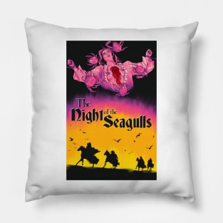 The Night of the Seagulls Movie Art Pillow