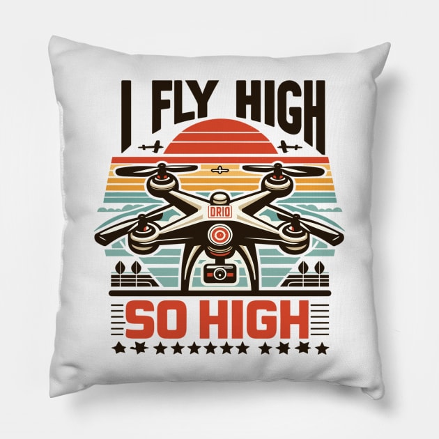 Drone Pillow by Vehicles-Art