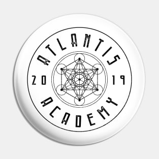 Atlantis Academy 2019 Logo Pin