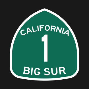 Big Sur - PCH California State Route 1 T-Shirt