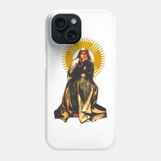 thoughtful priestess Phone Case