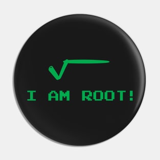 I am Root! Pin