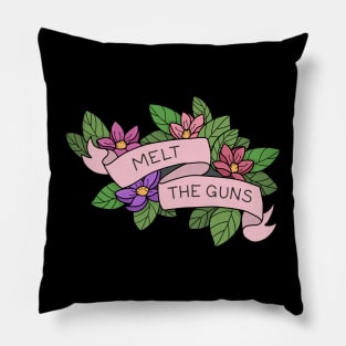 Melt the guns Pillow