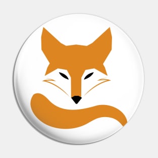 fox logo tshirt Pin