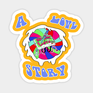 a love story Magnet