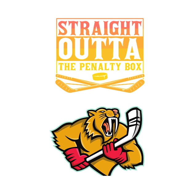 Straight outta the penalty box panther by Laakiiart