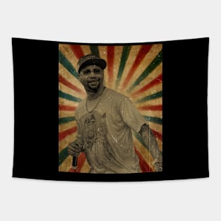 Juvenile Tour - Retro Aesthetic Fan Art Tapestry