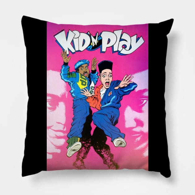 Kid 'n Play Cartoon Series Cover Pillow by Artist Club