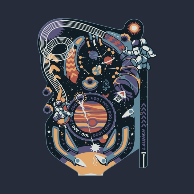 Pinball Space Machine by Tobe Fonseca by Tobe_Fonseca