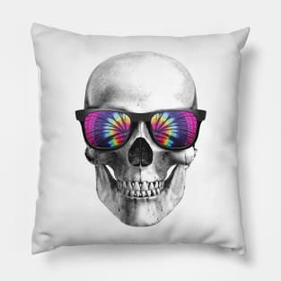 Groovy Skull Pillow