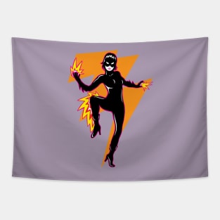 Flash Girl Tapestry