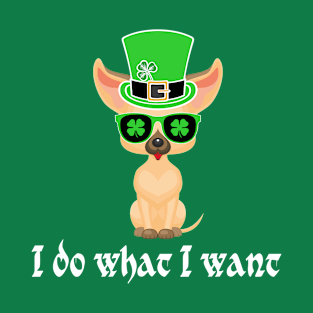 St Patricks Day..I do what I want T-Shirt