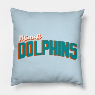 Miami Dolphins Pillow