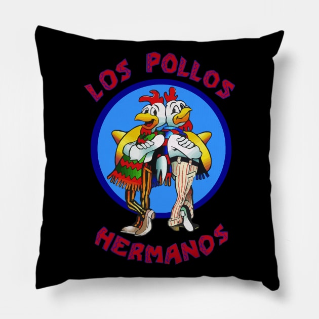 Los Pollos Hermanos Pillow by Gryaunth