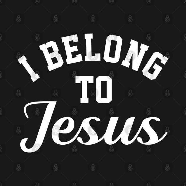 Christian Quote Saying: I Belong to Jesus by ChristianLifeApparel