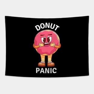 Donut Panic | Donut Pun Tapestry